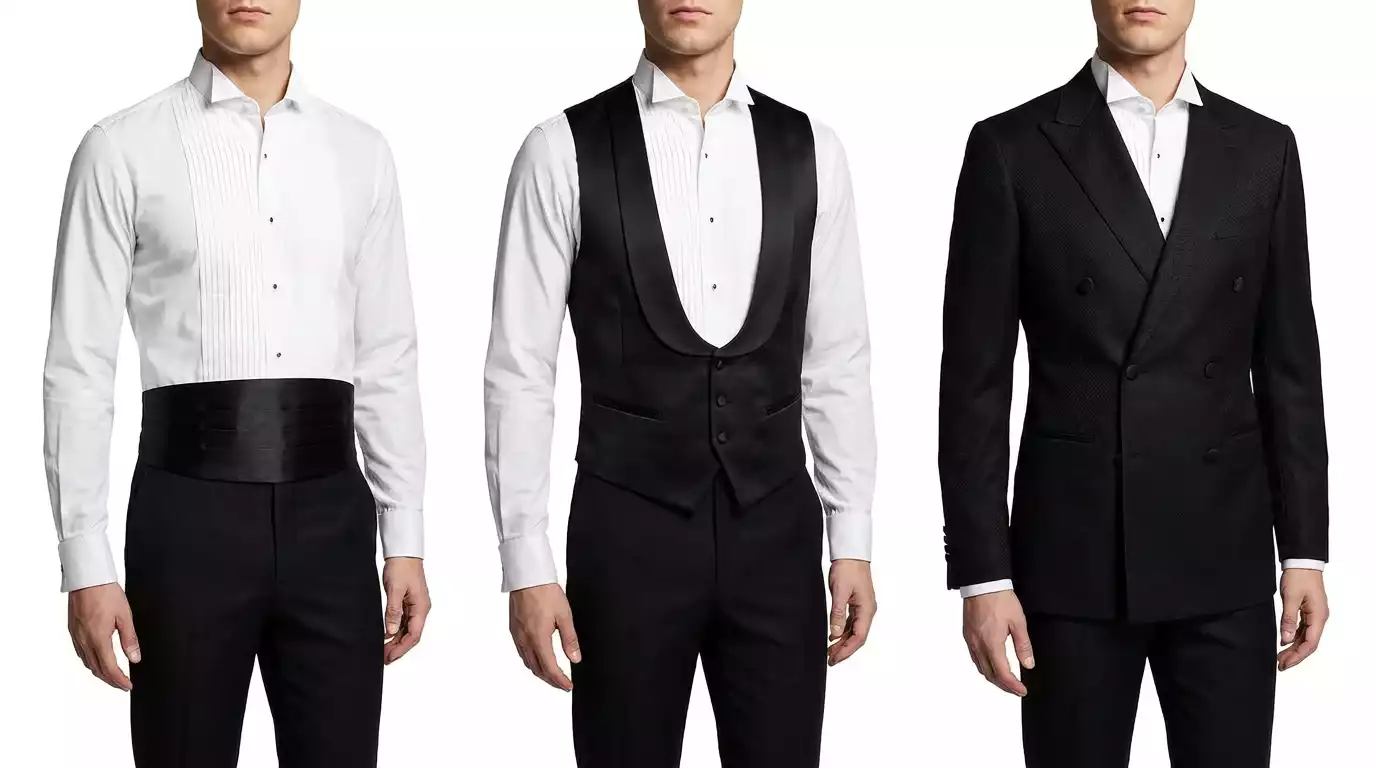 Le cummerbund ou le gilet de smoking