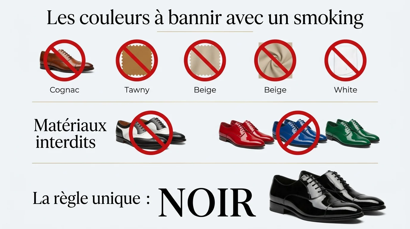 Les couleurs à bannir sans exception